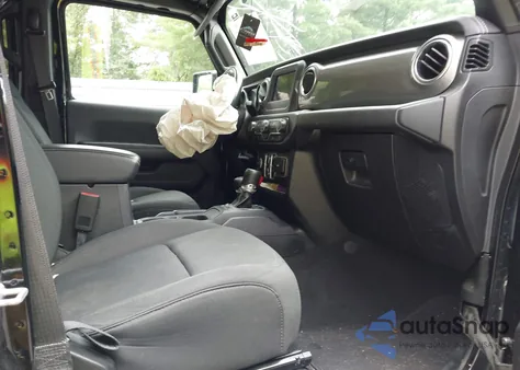 2021 Jeep Wrangler Unlimited Sahara z USA, uszkodzony, nr VIN 1C4HJXEG8MW525602